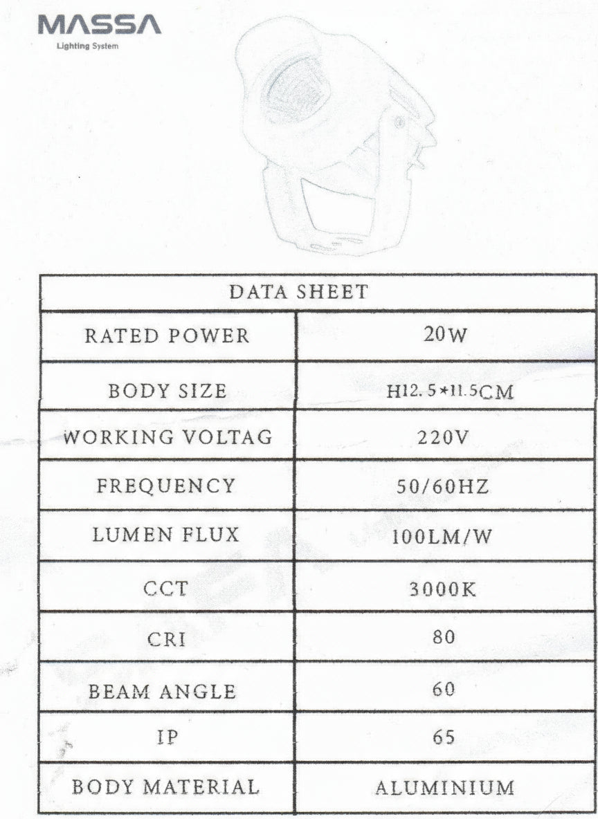 حربة اضاءة حدائق بكاب